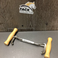 Pr Boot Pulls, Wood Handle *xc

