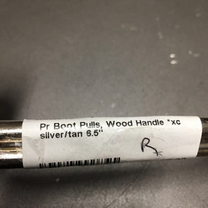 Pr Boot Pulls, Wood Handle *xc