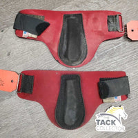 Pr Neoprene Hhind Boots, velcro *gc/fair, dirty, stains, faded, older, threads
