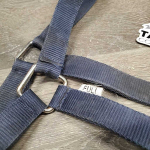 Thin Nylon Halter *gc, older, dirty, stains, discolored, mnr rust