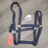 Thin Nylon Halter *gc, older, dirty, stains, discolored, mnr rust
