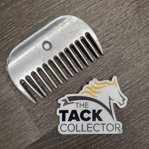 Wide Thick Aluminum Mane Comb, Wide Teeth *vgc, mnr dirt?stain