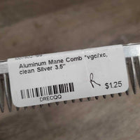 Aluminum Mane Comb *vgc/xc, clean