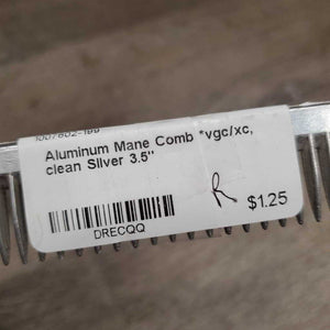 Aluminum Mane Comb *vgc/xc, clean
