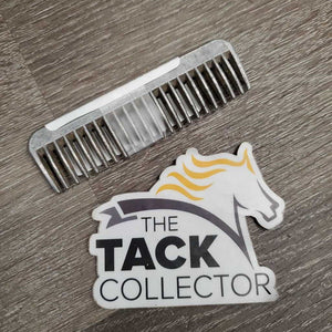 Metal Mane Comb *gc, older, residue, stains
