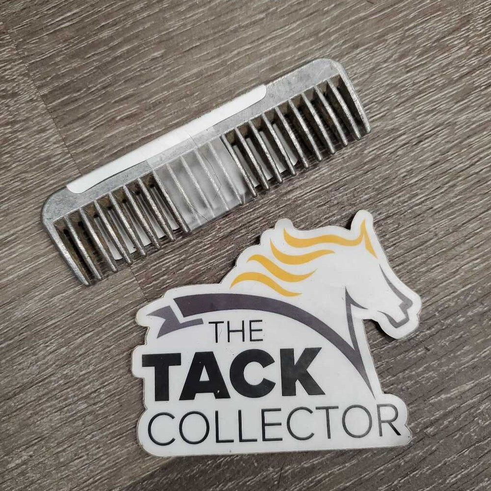 Metal Mane Comb *gc, older, residue, stains