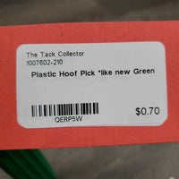 Plastic Hoof Pick *like new
