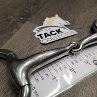 Thick Hvy Eggbutt Snaffle Bit *gc, mnr scuffs, clean, stains, residue, scratches, chews
