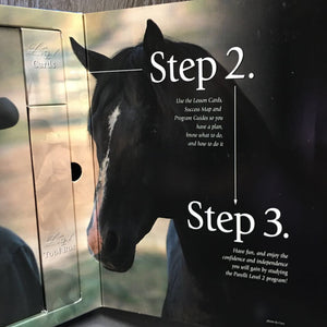 Parelli Harmony Level 2 Horsemanship Program - Complete Set: Dvd's, Tool Box, Cards, Guides, Map *like new