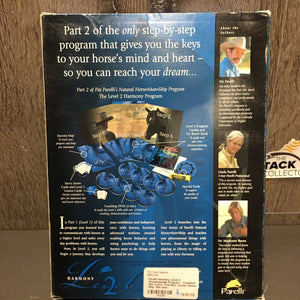 Parelli Harmony Level 2 Horsemanship Program - Complete Set: Dvd's, Tool Box, Cards, Guides, Map *like new