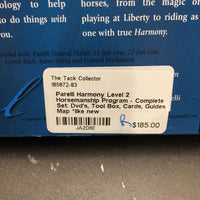 Parelli Harmony Level 2 Horsemanship Program - Complete Set: Dvd's, Tool Box, Cards, Guides, Map *like new