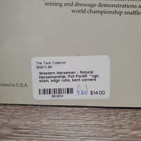 Western Horseman - Natural Horsemanship, Pat Parelli *vgc, stain, edge rubs, bent corners