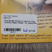 Pat Parelli: Dream it, Learn it, Live it DVD, Paper Holder *xc, dusty/film
