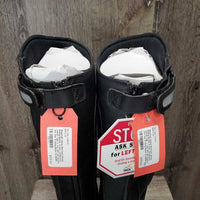 Winter Riding Boots, in box, cardboard forms *vgc, v. mnr dirt, sm scuffs, mnr hair in lining

