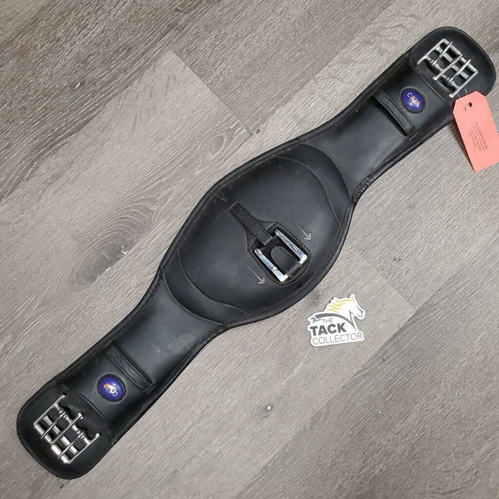 Padded Neoprene Dressage Girth, Center D Ring *vgc, mnr dirt & film