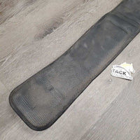 Nylon Web & Neoprene Velcro Lined Cinch, 2x D Rings *fair/gc, v.rusty, dirty, threads
