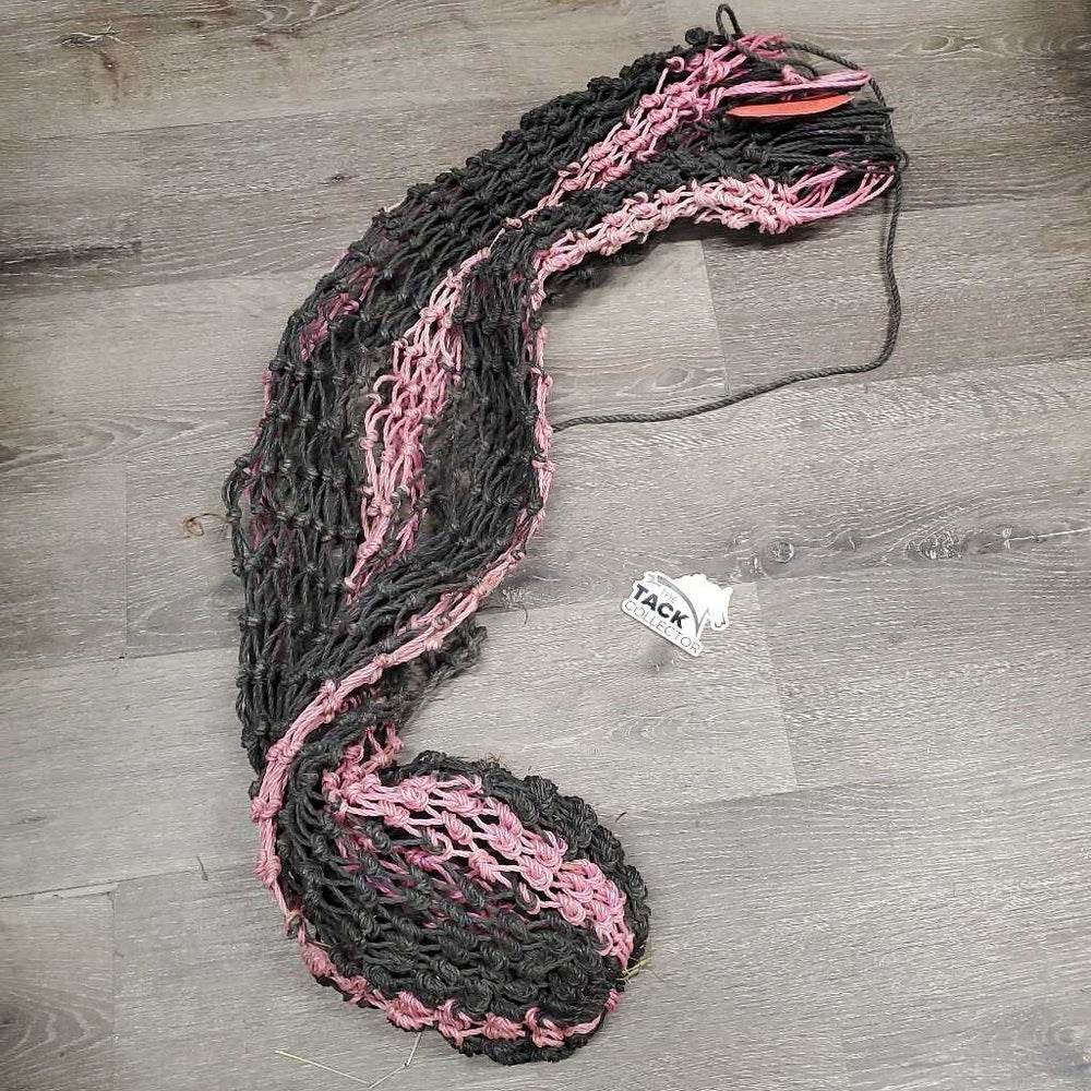 Slow Feed Nylon Hay Net, xsm caribiner *gc, dirt, hay