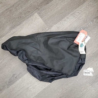 Grippy Top - Nylon Sides Jump Saddle Cover, velcro stirrup openings, tag *new, older, mnr dirt
