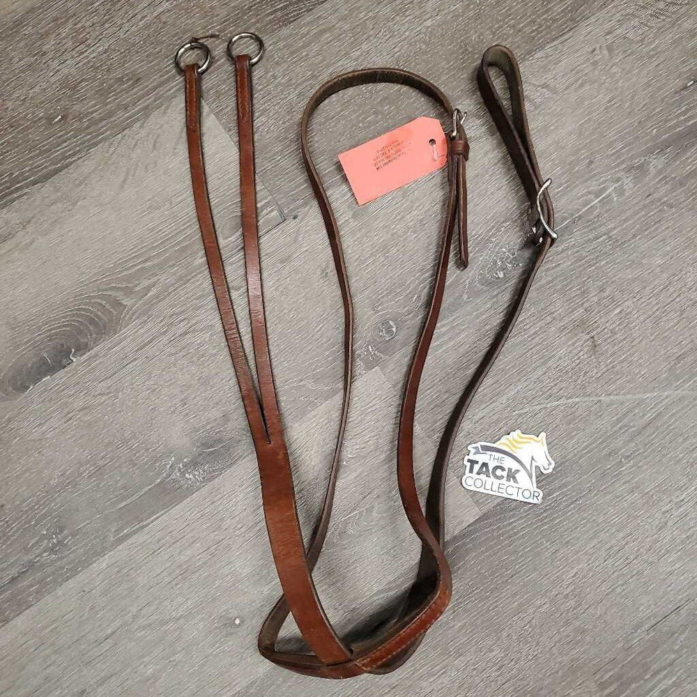Flat Running Martingale, Conway Buckle *No Stopper, vgc, scratches, mnr dirt, faded, creases, edge scrapes