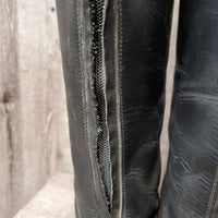 Field Boots, zips *vgc, older, mnr rubs, scratches & faded

