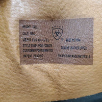 Field Boots, zips *vgc, older, mnr rubs, scratches & faded
