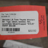 LS Tom Thumb Western Bit *vgc, clean, residue, film, scratches, rubs
