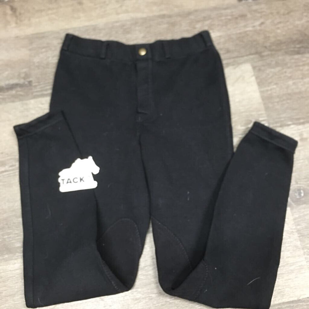 JUNIORS Hvy Cotton Breeches, Pull On *vgc, seam puckers, clean, hair, mnr dents & faded