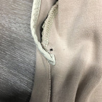 Hvy Cotton Full Seat Breeches *gc, older, sm holes, faded, stains, pilly lining, rubs & pills