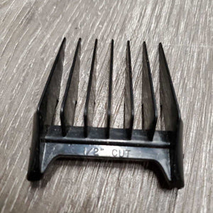 Single Speed Cordless Clippers, Blades, Cover, Charger, 5 Plastic Guards *gc, clean, broken teeth, WORKS (needs charge), older