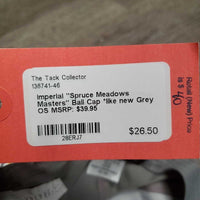 "Spruce Meadows Masters" Ball Cap *like new
