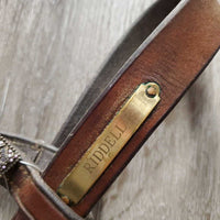 Thick Soft Bridle, Hvy Bling Browband *gc/fair, NO Noseband, cracks, gunk, older, stains, dirt, scrapes

