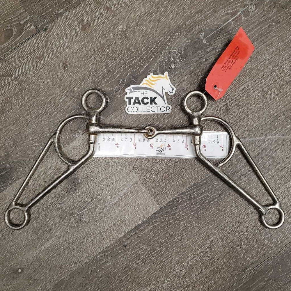 LS Jointed Western Bit *fair, bubbled, dirty, scraped, scratched, loose joints