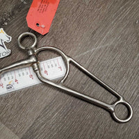 LS Jointed Western Bit *fair, bubbled, dirty, scraped, scratched, loose joints
