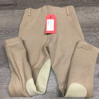 JUNIORS Hvy Cotton Breeches, Pull on *vgc/xc, v.mnr stains
