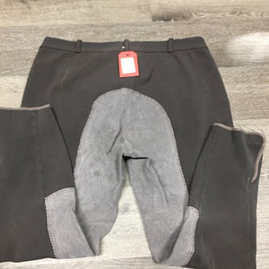 Full Seat Breeches *gc/fair, older, v.pilly inside, mnr faded, snags, hairy velcro, rubs, thin spots, pilly