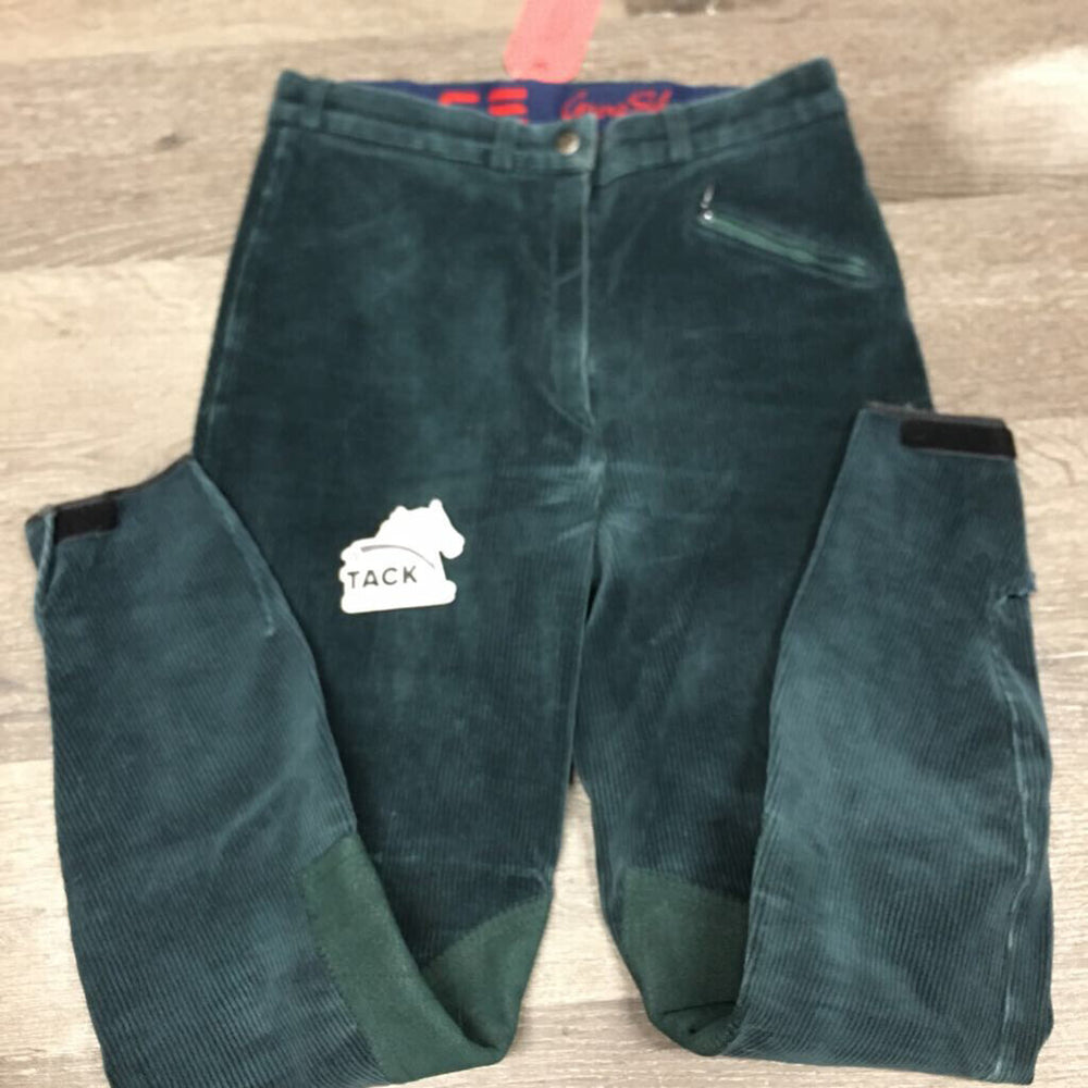 Hvy Corduroy Breeches *vgc, older, mnr seam rubs & faded spots