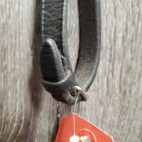 Rsd Padded Bridle, Drop Noseband, Thick Braided Reins *gc/fair, v.dry & stiff, xholes, clean, cracked
