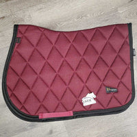 Mesh Jumper Saddle Pad, piping, cut tabs *gc, pilly, hair, mnr dirt, threads
