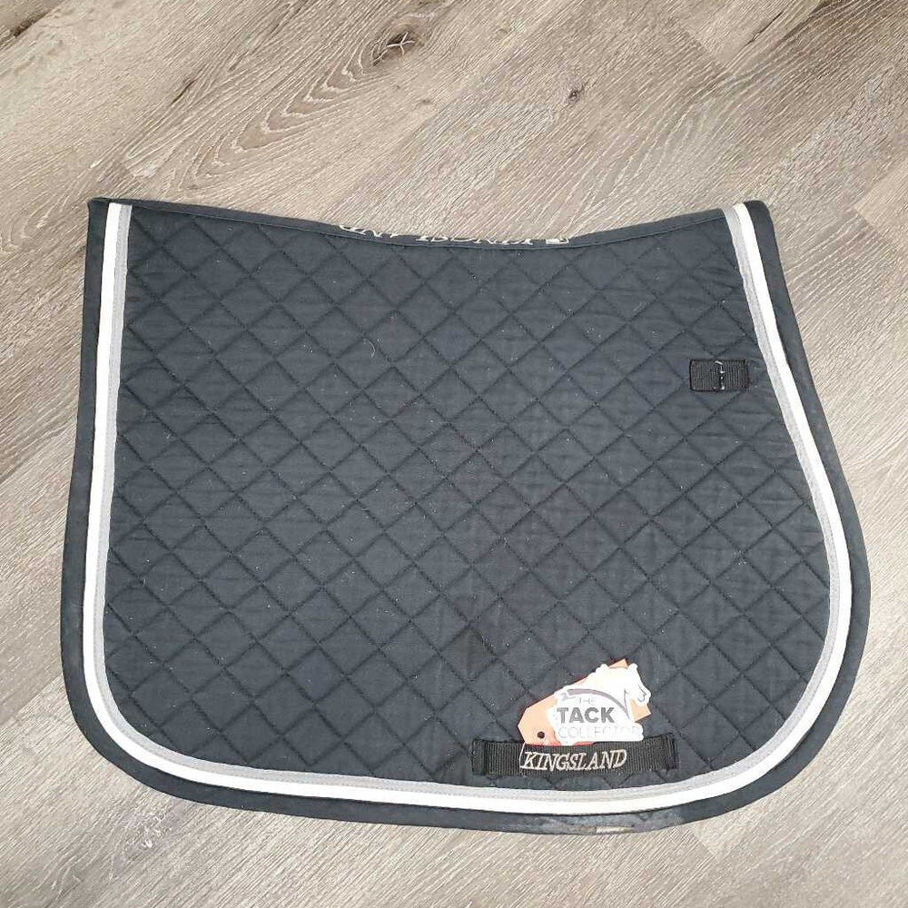 Quilt Jumper Saddle Pad *gc, faded, pills, hair, mnr dirt, cut tabs, tears, rubs