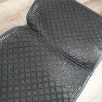 Quilt Jumper Saddle Pad *gc, faded, pills, hair, mnr dirt, cut tabs, tears, rubs
