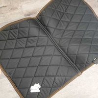 Mesh Jumper Saddle Pad, piping, cut tabs *vgc, pills, mnr hair
