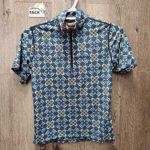 SS Sun Shirt, 1/3 Zip Up *vgc, mnr hair