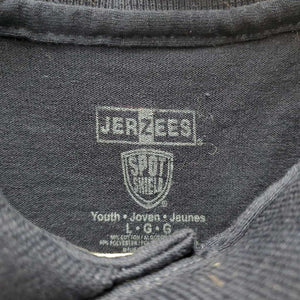 SS Polo Shirt, 1/4 Button Up "Dressage4Kids" *vgc, hairy