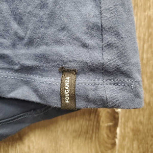 SS Polo Shirt, 1/4 Button Up *gc, mnr faaded, collar puckers