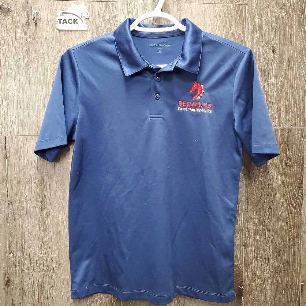 SS Polo Shirt, 1/4 Button Up 