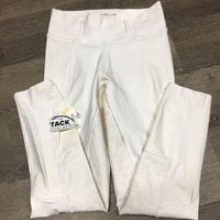 Full Seat Sticky Riding Tight Breeches *gc, seams: v.rubbed & pilly, discolored seat & legs
