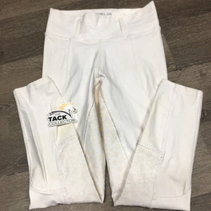 Full Seat Sticky Riding Tight Breeches *gc, seams: v.rubbed & pilly, discolored seat & legs