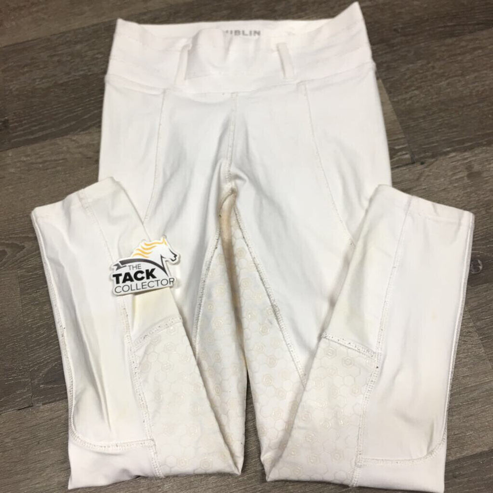 Full Seat Sticky Riding Tight Breeches *gc, seams: v.rubbed & pilly, discolored seat & legs