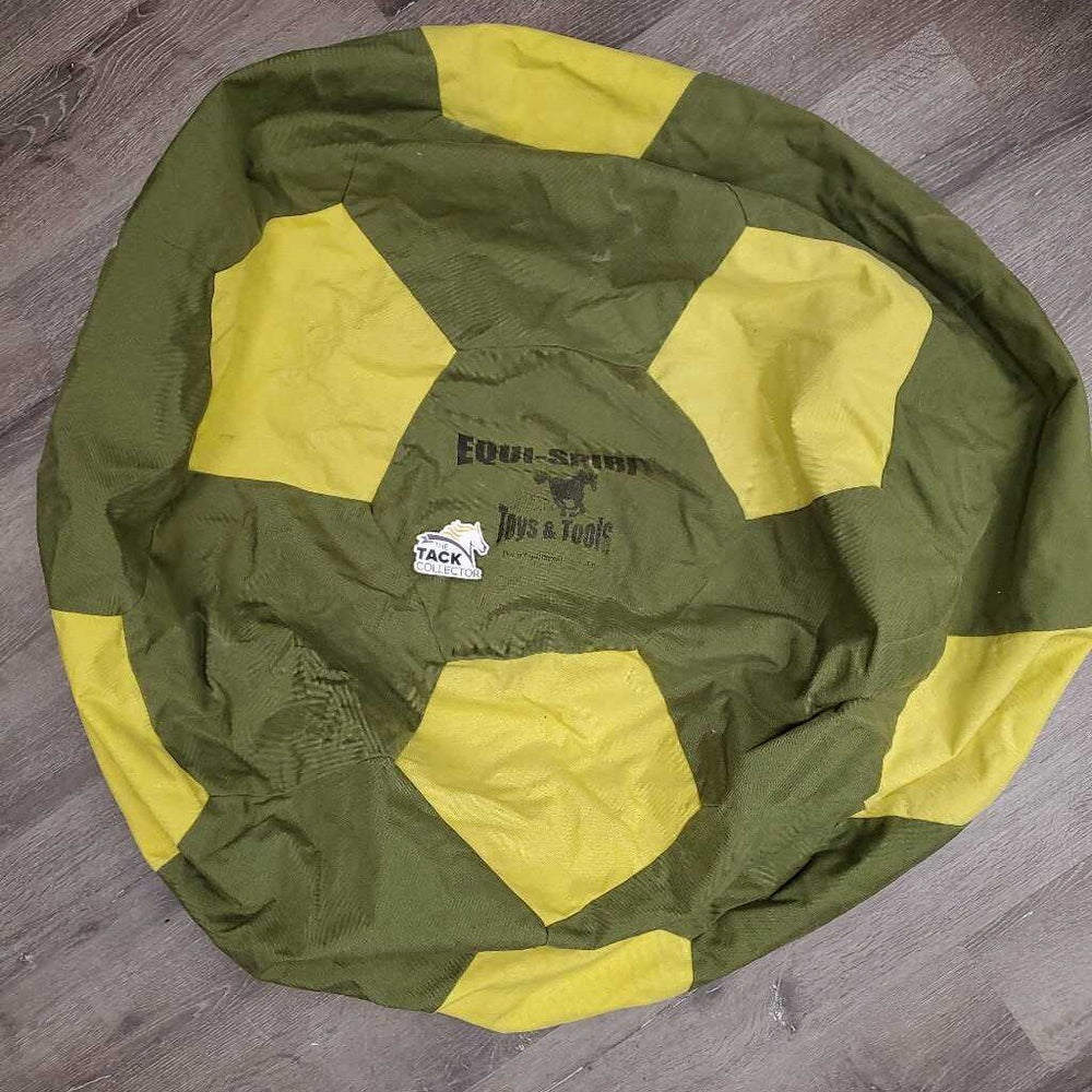 Hvy Cordura Exercise Ball Cover *vgc, mnr dirt, hair, & snags, peeling logo, older
