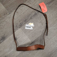 Flat Cavasson *fair/gc, chewed, unstitched seams, zholes, scrapes, dirt, older, stains
